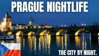 PRAGUE - A walk through the city centre at NIGHT!