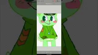 mi dibujó de flippi real total mente🥰🥰🥰