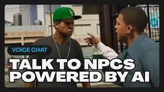 I Talked to GTA 5 NPCs with My REAL VOICE! 😱 (AI Mod Showcase)
