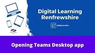 Opening Microsoft Teams Desktop app
