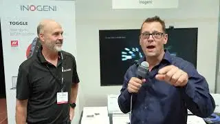 Crestron  + INOGENI :  Partnership annoncement Tech XPO 09 2023, by Neil Fluester CrestTV