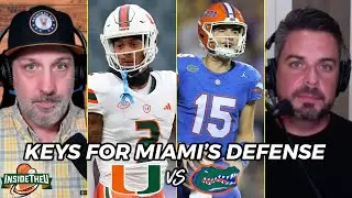 What is the Biggest Key for Miami’s Defense Against Florida? 🔑Rueben Bain & D-Line vs. Graham Mertz