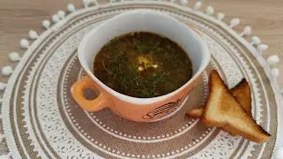 Суп из портулаком.