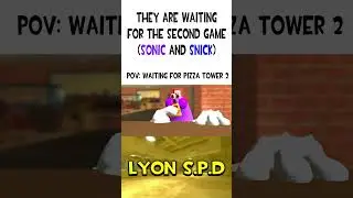 They are waiting for the second game (Sonic and Snick) 