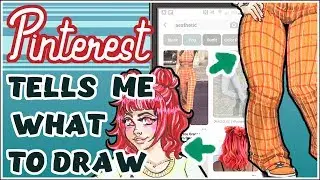 Pinterest Tells Me What to Draw Game | Art Challenge