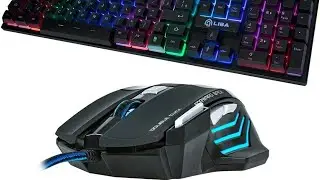 Teclado RGB, Mouse RGB e de brinde Mouse Pad, o mais barato do Mercado livre