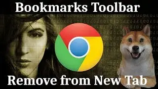 Remove Bookmarks Toolbar COMPLETELY on New Tab Page | Google Chrome Tutorial