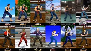 Evolution of Virtua Fighter Characters - 1993 to 2025