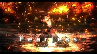 (Fearless)Tanjiro edit (4k 60fps)#demonslayer # #foryou  #goviral #viral