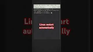 Restart linux automatically or Reboot 