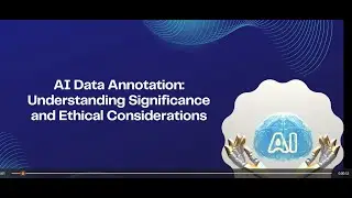 AI Data Annotation  Understanding Significance and Ethical Considerations