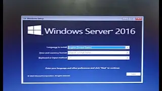 Install Windows Server 2016 on Dell EMC PowerEdge R740 Server Using Bootable USB Flash Drive