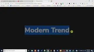 Header Modern Text Styling - HTML Tips & Tricks