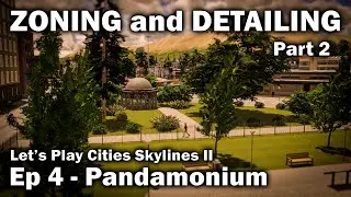 🔴 ZONING AND DETAILING our Extension! | VOD P2 | Pandamonium - Ep 4 Recording | Cities Skylines 2