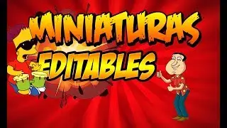 Descarga  Miniaturas Editables para Photoshop CS6||NiexelTutos