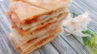 LAZY BREAKFAST  ONLY 5' A DAY | THOUSAND LAYER FLOUR CAKE | hoa's kitchen