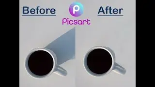 Menghilangkan Bayangan Foto Menggunakan Aplikasi PicsArt