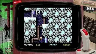 Rick Dangerous 2 C64 (Level 2 Ice Caverns)