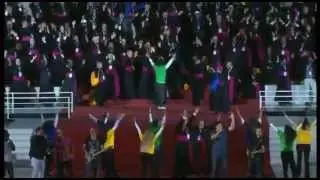 Flash mob dos Bispos at JMJ Rio 2013