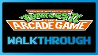 Teenage Mutant Ninja Turtles 2 (NES) Full Video Walkthrough No Commentary HD Longplay