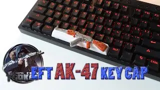 Creating Ak-47 Key Cap from scratch. Sculpting, molding, casting and painting/Escape from Tarkov