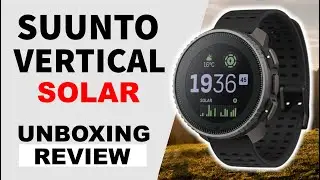 SUUNTO Vertical Titanium Solar Black Unboxing and Review (SS050858000)