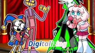 FNF Digitalizing but it's Pomni & Jax VS Lofie & Radi
