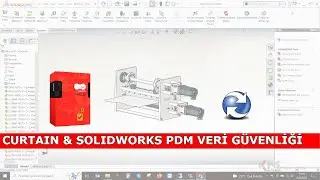 CURTAIN e-locker DLP & SOLIDWORKS PDM Veri Güvenliği #solidworksdlp