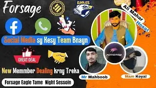 Dealing ka treeka, Social Media sy Team Kesy bnayn  Ali Mahar (Eagle Team)'s Zoom Meeting