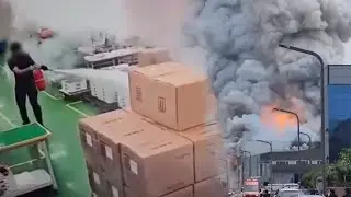 Deadly Battery Factory Fire in Korea: 22 Dead