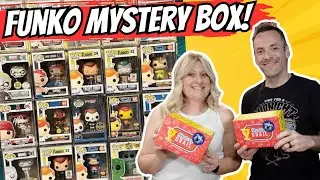 Opening a FUNKO Pop mystery box from Pop King Paul! and 2 Disney Mystery Grail Boxes!