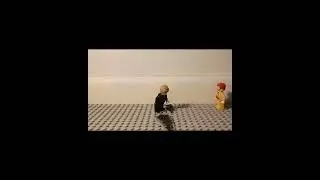 Lego man does backflip