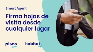 Firmar hojas de visita desde cualquier lugar con Smart Agent