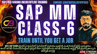SAP MM Telugu Course | Learn Material Management Easily |Free Demo Class,MM Full Step-by-Step Course