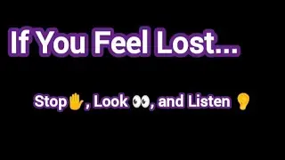 The Feeling Of Being Lost