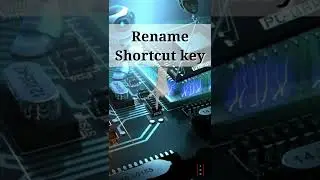 Rename folder/files shortcut key | keyboard key