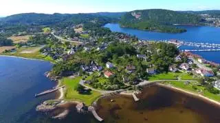 Phantom 4 Sjøsanden beach, Mandal in Norway
