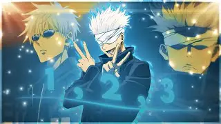 1,2,3 - Gojo edit [EDIT/AMV] *Node video* [Free project file?]