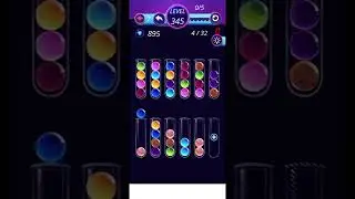 solution ball colors sorting game challenge level 345