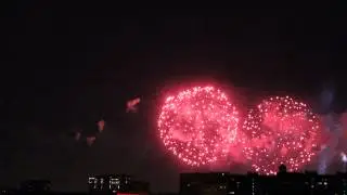 Салют в День Победы 9 мая 2015 года. Москва