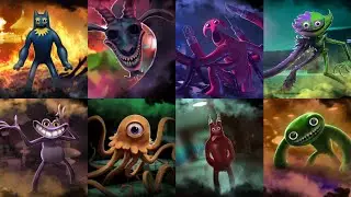 Garten of Banban 0 1 2 3 4 6 7 8 - All PlayStation Banner Comparison (Official)
