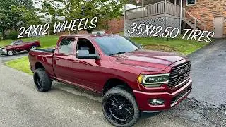 Two Footers and 35s on a STOCK Ram 2500!