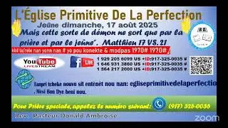 Letènèl vle w' rive nan etap matirite a pou l' kapab beni w' |