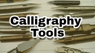 Calligraphy tools | Calligraphy pens | Types of calligraphy pens | calligraphy