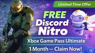 🎮 Get 1 Month of Discord Nitro FREE with Xbox Game Pass Ultimate! (Limited Time)