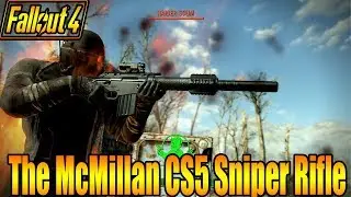 Fallout 4 How To Get The McMillan CS5 Sniper Rifle (Xbox One Mod)