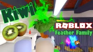 ROBLOX FEATHER FAMILY Super FAST 🥝 Kidnapping KIWI 🥝 & Tiny TOUCAN! Hatchling vs Adult