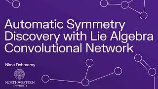 Automatic Symmetry Discovery with Lie Algebra Convolutional Network | Nima Dehmamy