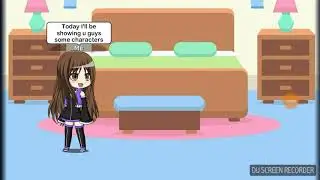 My characters for a series!!! Gacha studio