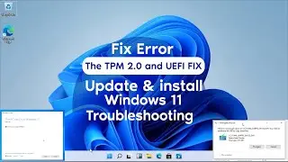 Fix Error  Troubleshooting  Update & install Windows 11